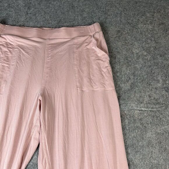 Duluth Trading Co Pants Womens Large Short Tencel Modal Stretch Loungewear Pink - Picture 2 of 11